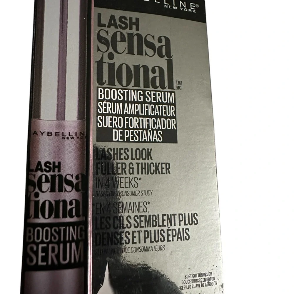 MAYBELLINE NY Lash Sensational Boosting Serum .18oz NIB